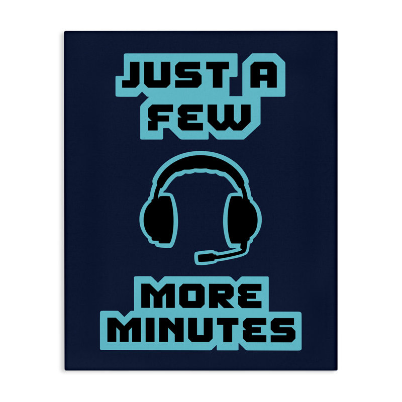 Few More Minutes Retro Canvas, design by Marcus Prime, 48" H x 36" W