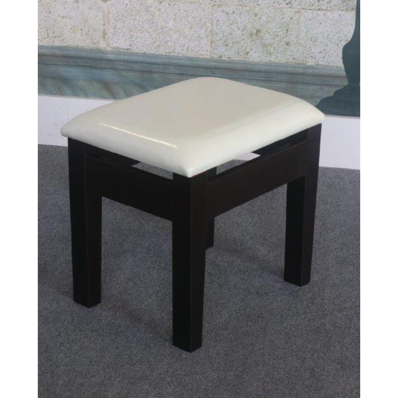 Manufactured Wood Accent Stool, Red Cocoa