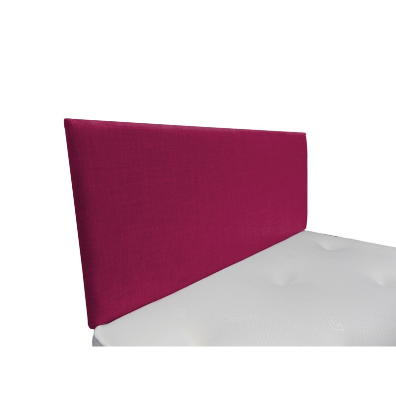 Burchard Upholstered Headboard, Kingsize (5'), Raspberry