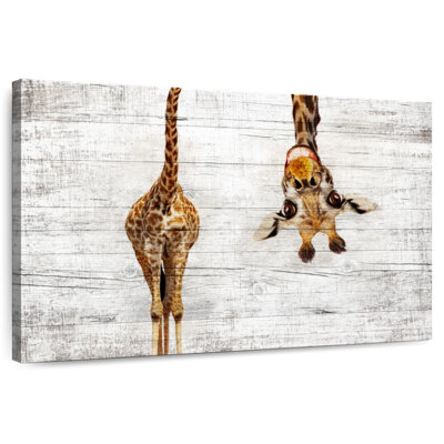 Girafe en bois
