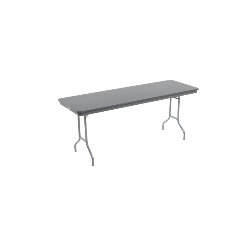 Rectangular Folding Table, 29" H x 72" W x 24" D