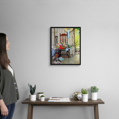 "Norman Rockwell Spring Flowers", art mural sur toile