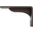 2"W x 6"D x 3 3/4"H Embrey Steel Bracket, Hammered Brown-89194588-64105830