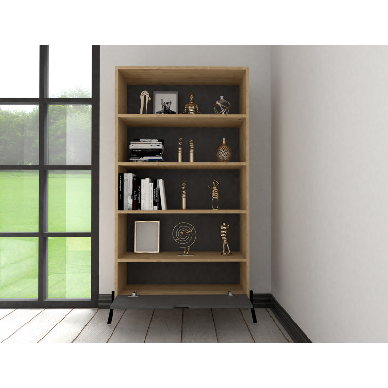 Ensemble de meubles de salon, Naturel/noir