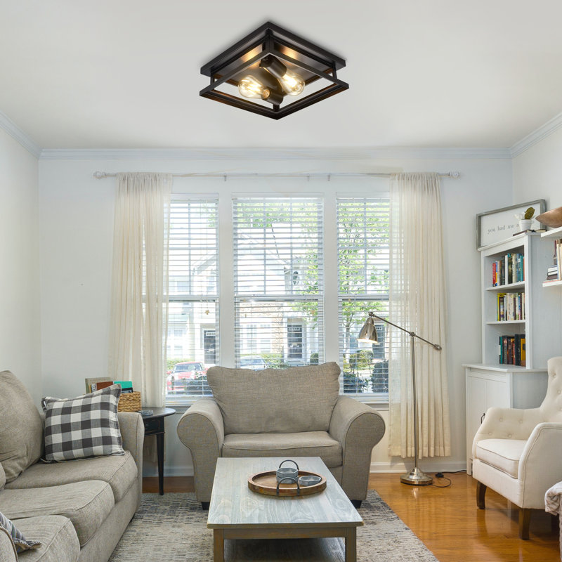  Farmhouse Flush Mount Ceiling Light