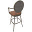 Swivel Upholstered Counter Stool-937217684-936577836