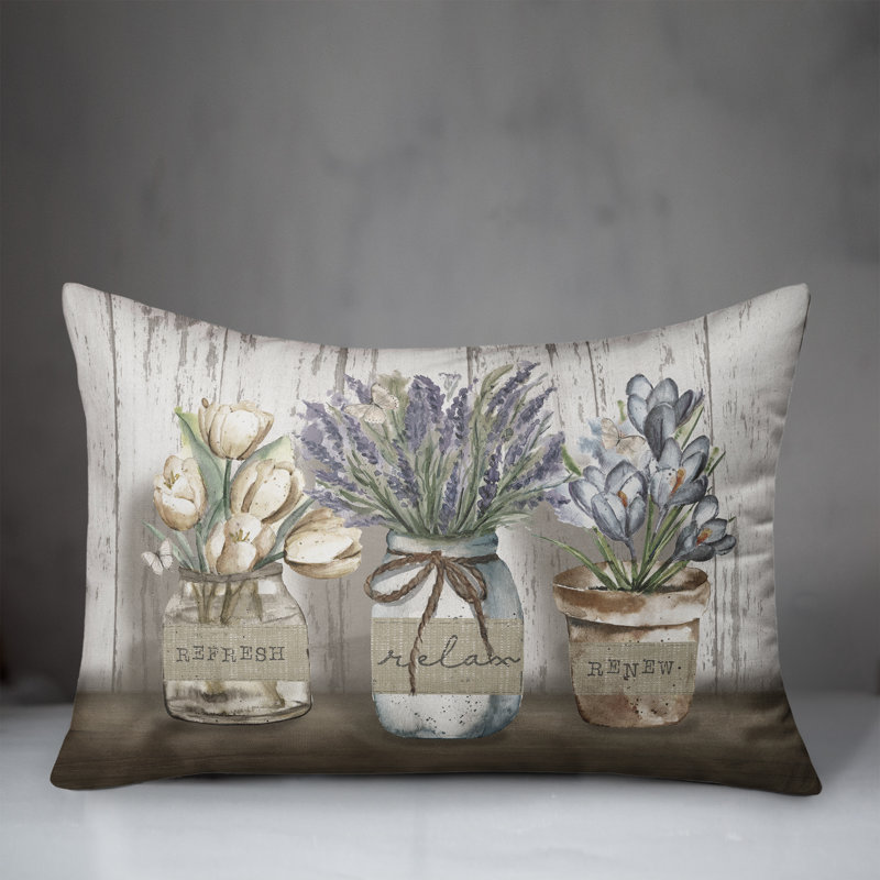Coussin intérieur / extérieur Bath Florals