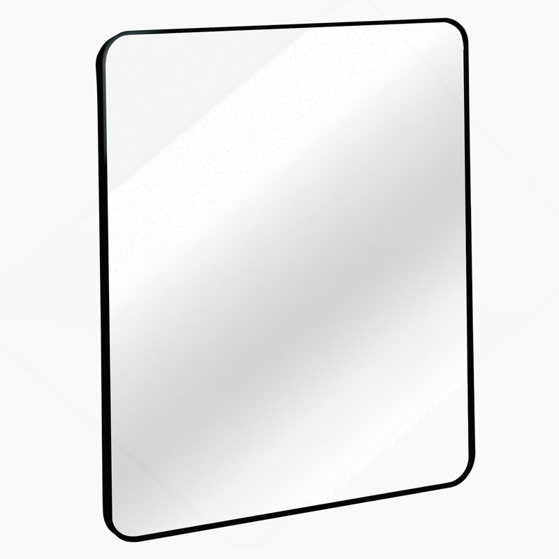 30 "X36" Rectangular Bathroom Wall Mirror, Gold