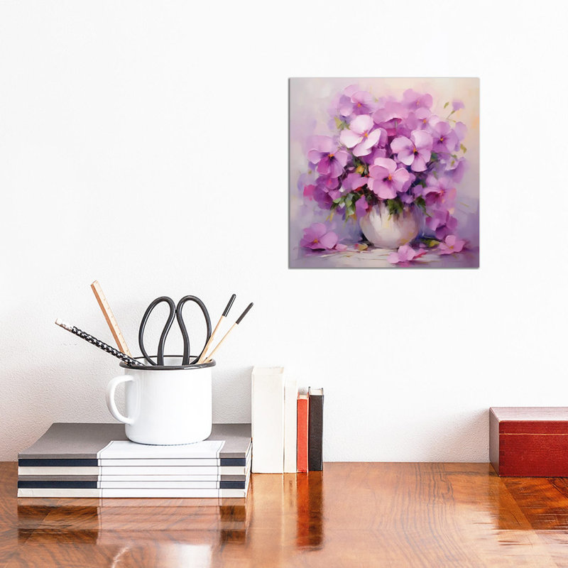 Lilas Violas - reproduction d'art mural