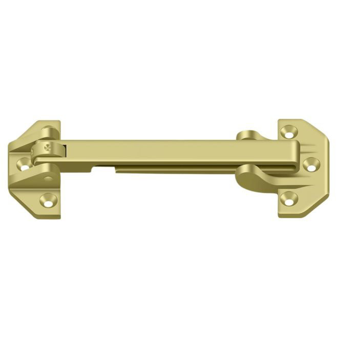 Latch/Catch/Bolt, Polished Brass