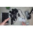 Black Low Voltage Solar Powered Integrated LED Spot Light (Set of 6)