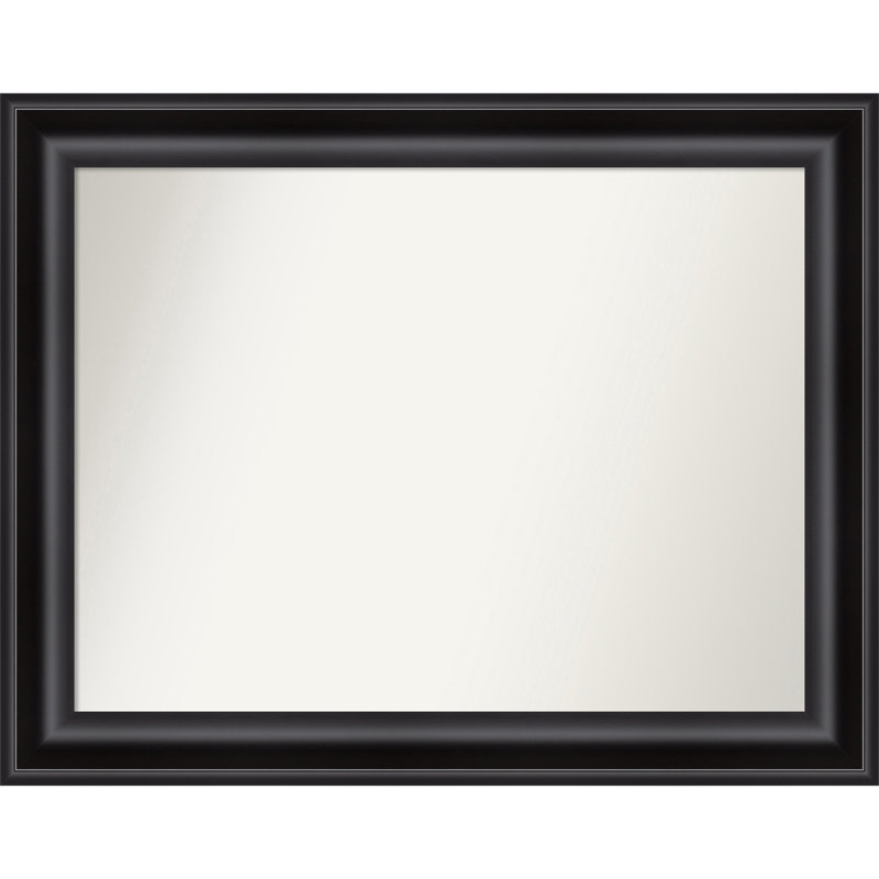 Miroir d'appoint mural en plastique Churchton, 29,75 po x 37,75 po