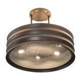 Burrel 6 - Light Drum Chandelier