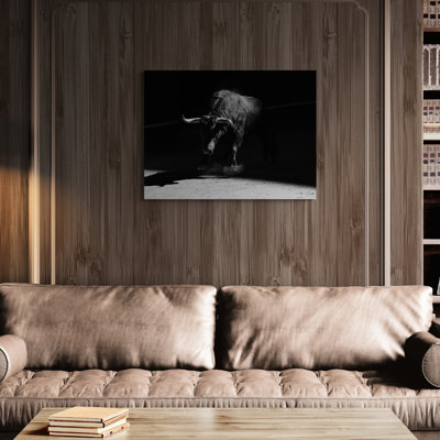 Strong Like Bull  - Fine Art Giclee Print On Gallery Wrapped Canvas