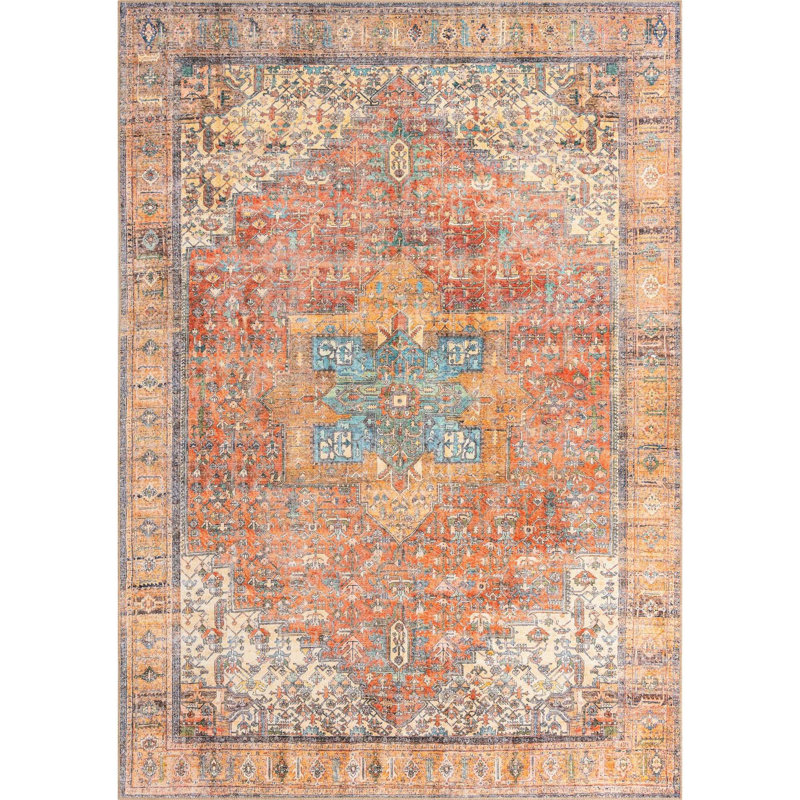 Chenille Geometric Indoor Rug, Rectangle 7'6" x 10'6"