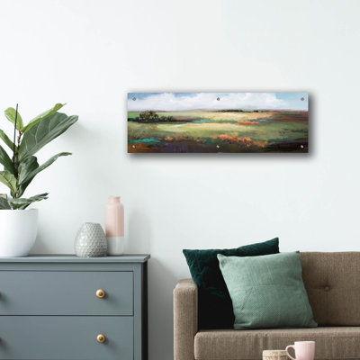«A Day To Be Lazy» par Karen Hale, art en verre acrylique Wal