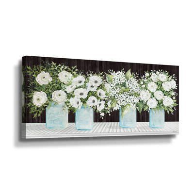" Mason Jar Florals "