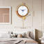 Grande horloge murale moderne et silencieuse