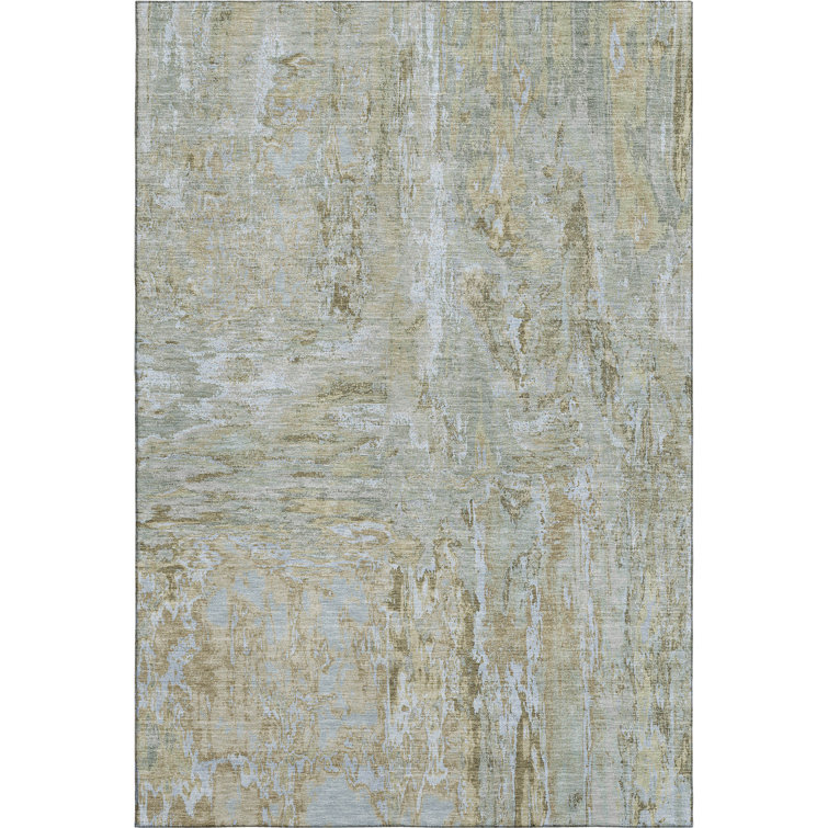 Premium Machine Washable Kumbhar AMF1350 Abstract Rug