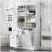 Bathroom Storage Cabinet with Tilt-Out Hamper