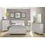 Mobilier de chambre classique classique en bois brun et brun