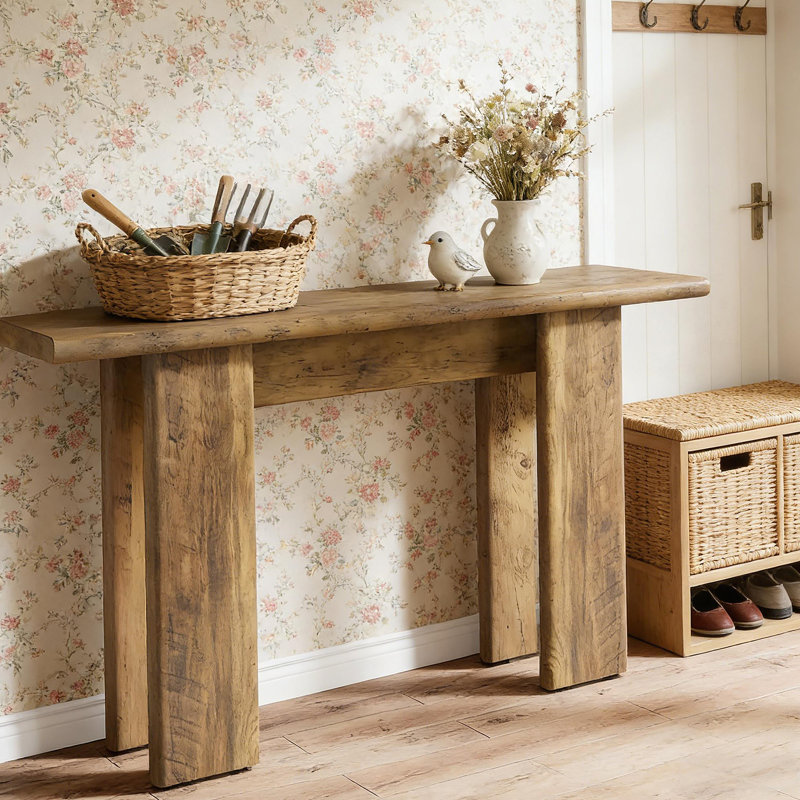 Rustic Style Couch Table,Console Table,Hallway Stand