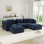 Canapé modulaire moderne Boneless Blue