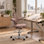 Fauteuil réglable en hauteur avec repose-pieds HœG Capisco