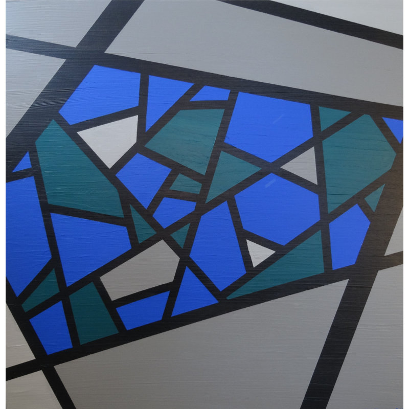 Fragments Painting by Eddie Bruckner