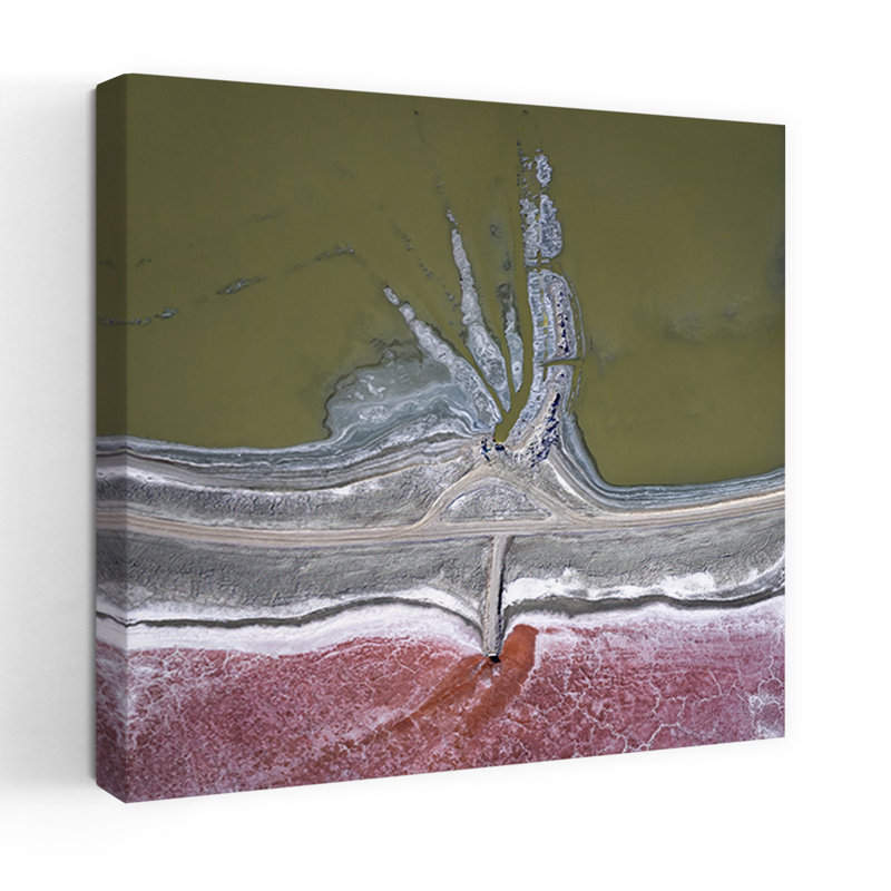 Art contemporain Art de plage contemporain, H 32 po x l 32 po