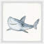 Camberley Shark Family Triptych, ensemble de 3 reproductions encadrées-1493978420