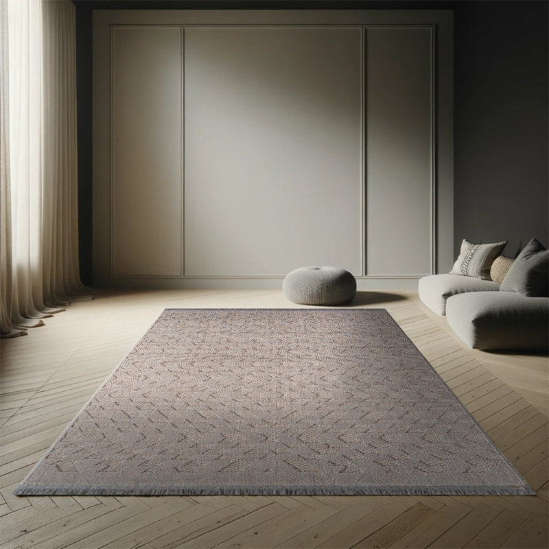 Tapis en coton Petroni, Rectangle 6 pi 6 po x 9 pi