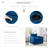 3-In-1 Multi-Functional Velvet Sleeper Couch Pull-Out Bed