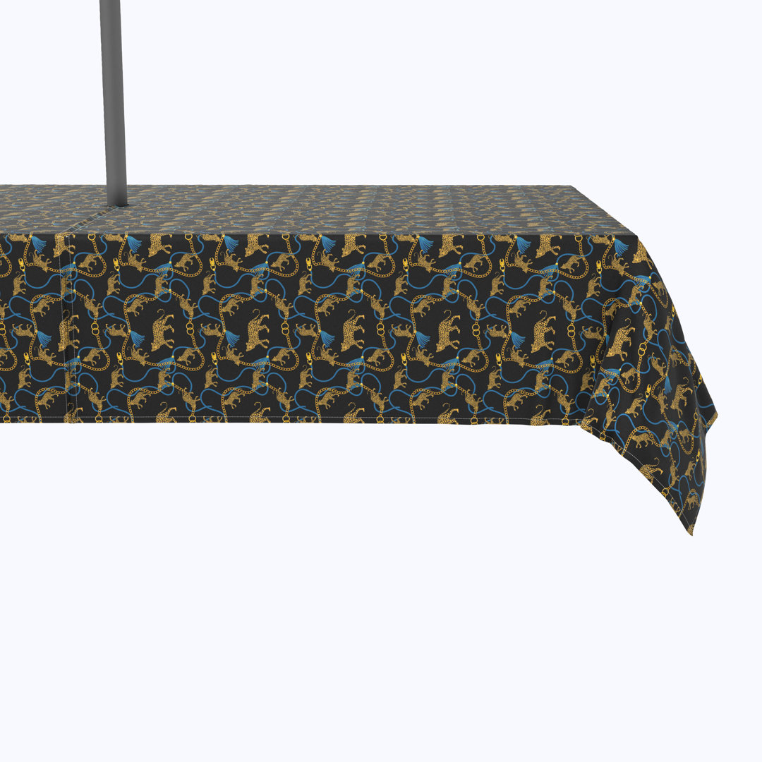Essays Geometric Tablecloth Dakota Fields 