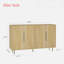 Buffet avec rangement et tablettes réglables