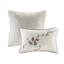 Ensemble d'édredon 8 pièces en coton mauve / taupe très grand californien-117508946
