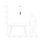 1 - Light Matte LED Novelty Pendant