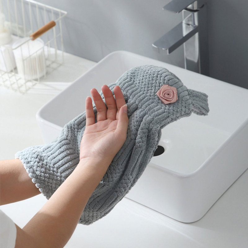 2Pcs Hand Towel Set (Set Of 2), Green