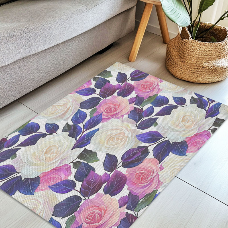 Tapis tressé Flower Drift, Rectangulaire 3 pi x 5 pi