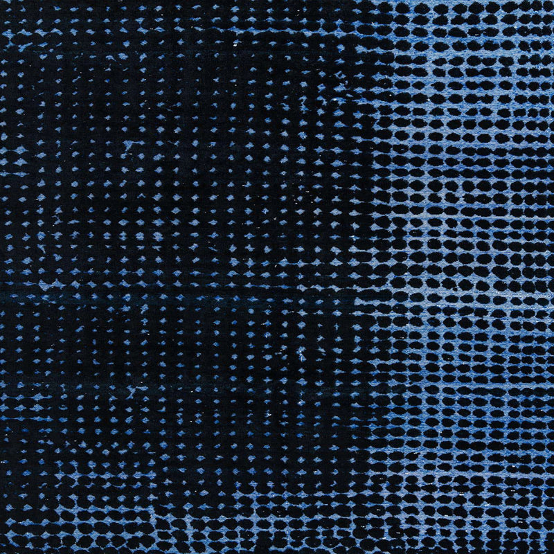 Abstract Indoor Rug, Square 7'
