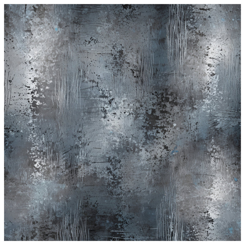 Couvertures texturées abstraites grunge, L 50 po x H 60 po