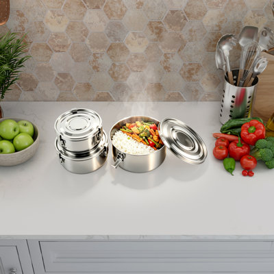 Stainless Steel Food Storage Containers Airtight