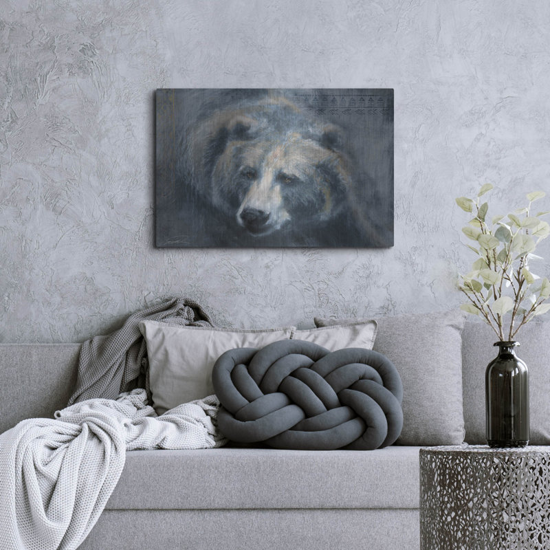 «Grizzly Encounter» par Robert Campbell, H 24 po x l 36 po