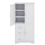 Armoire de rangement haute et spacieuse avec tiroirs et portes-118743566