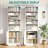 Abheek 71"H X 23.6"W Metal Double Standard Bookcase