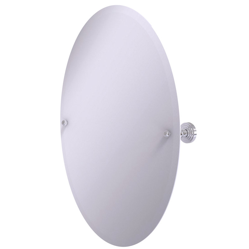 Beresford Metal Wall Mirror, Polished Chrome
