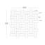 Twine 1x3 Basketweave Polished Marble Mosaic Tile-1900121023