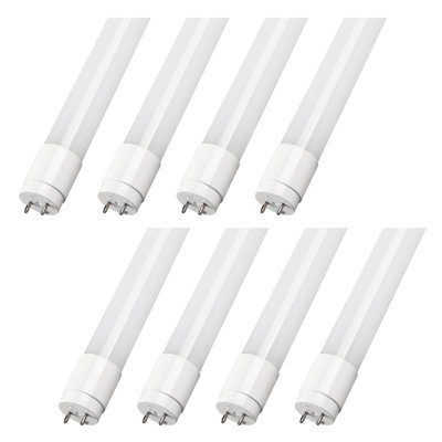 18 W, ampoule à DEL T8, à intensité variable, blanc froid (4000K) G13 / base à deux broches