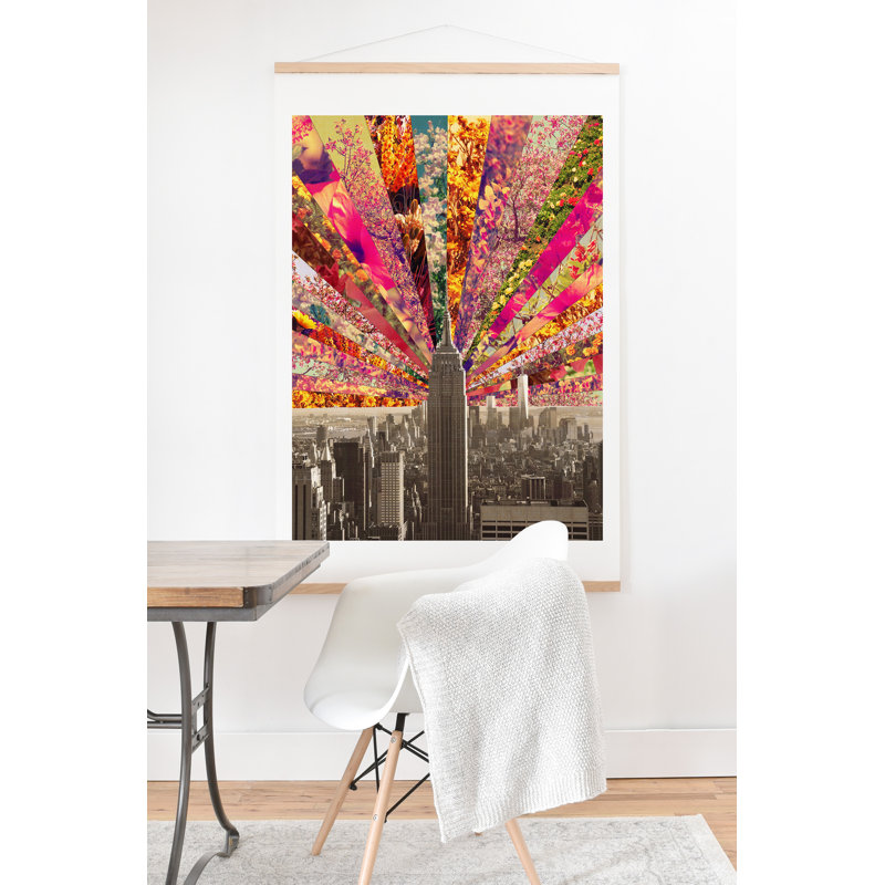 «Green Blooming New York», impression, H 40 po x l 30 po x P 0,5, Affiche