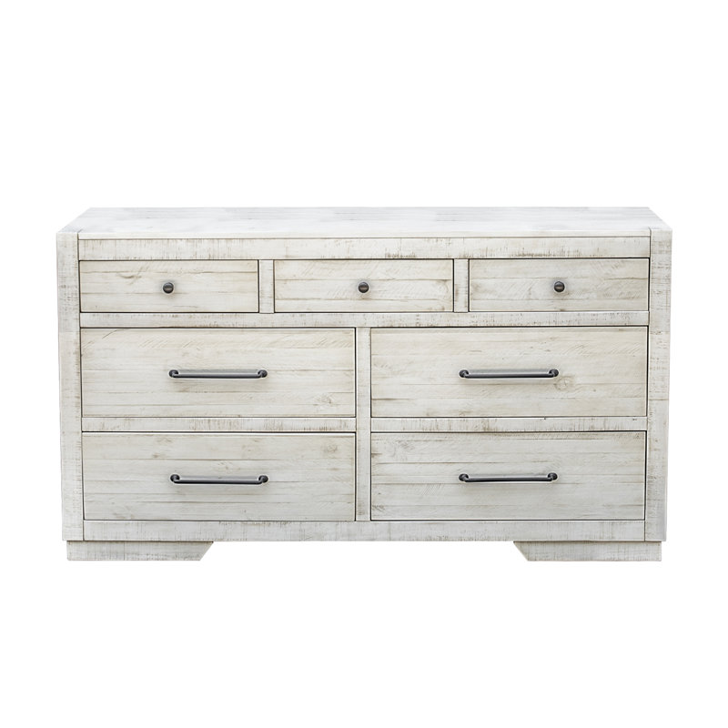 Beechum Solid Wood 68'' W 7 - Drawer Dresser